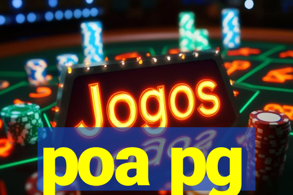 poa pg